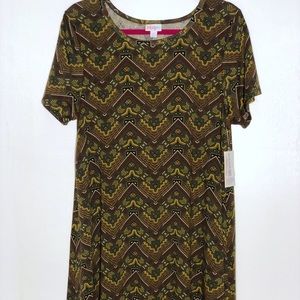 LuLaRoe Carly Dress NWT Large
2nd Pic Size Chart